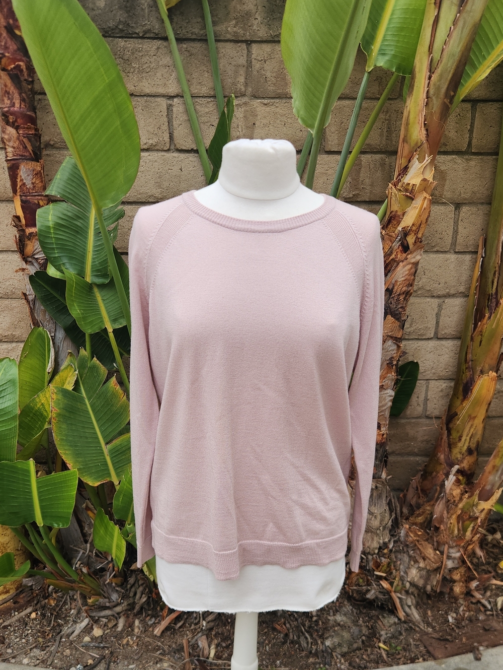 Lululemon Tied To You Wool Sweater Misty Pink Size 6
